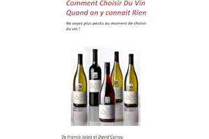 Comment Choisir du Vin Quand on y Connait Rien : Choisir quel vin avec quel plat pour débutants (French Edition)