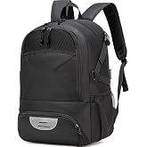 AIRTTUZ Basketball Bag Backpack, Large Capacity Sports Equipment Bags for Basketball, Soccer, and Volleyball.