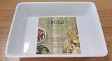 KitchenCraft World of Flavours Stoneware Lasagne Dish 33x23cm White view 7