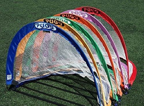 PUGG Pop up Mini Soccer Goal World Cup (1 Goal) (Blue)