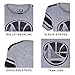 Ultra Game NBA Chicago Bulls Womens Box Out Varsity Stripe Tee Shirt, Heather Gray, Medium
