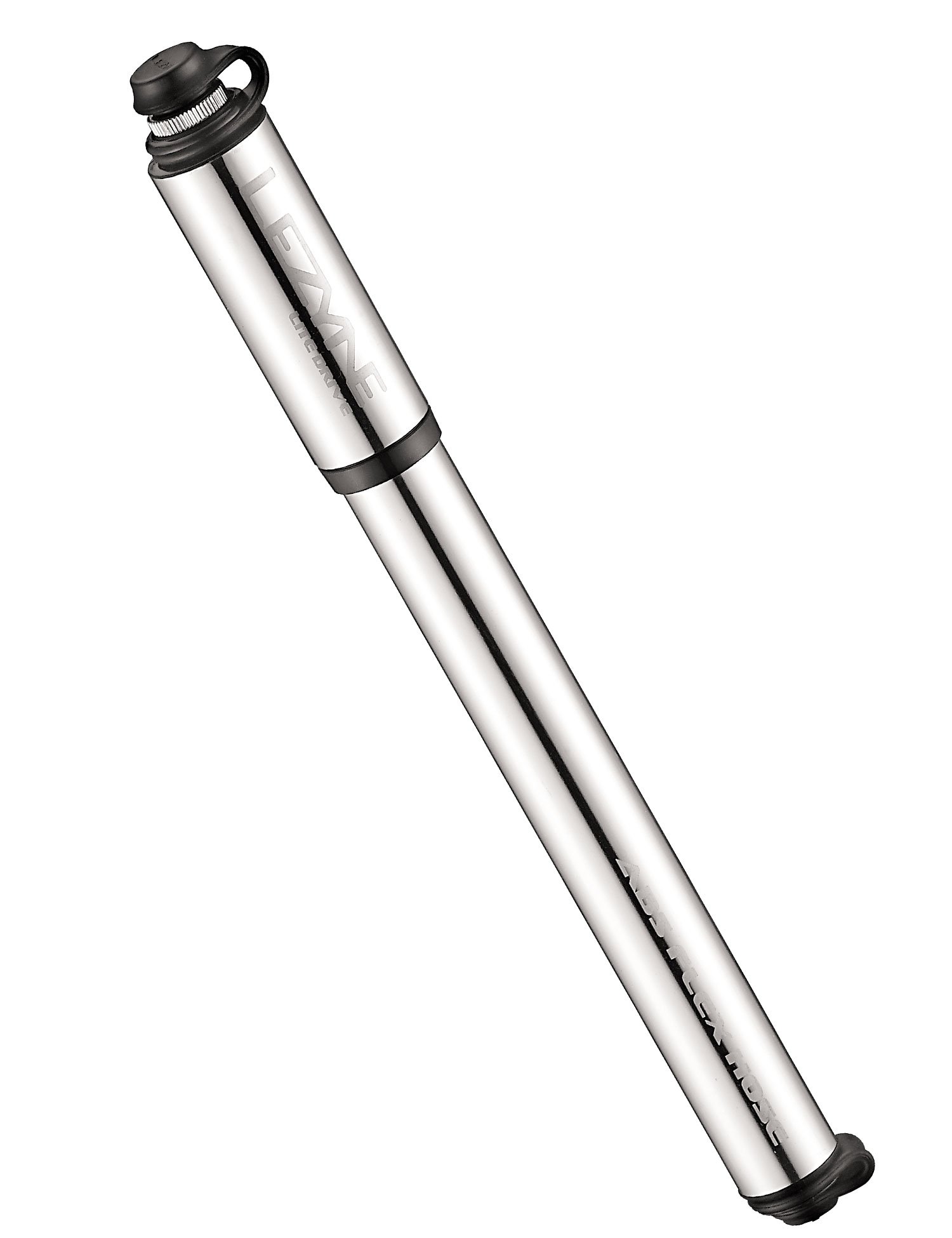Lezyne Lite Drive Hand Pump, Lite Drive, Silver/Hi Gloss, Size M