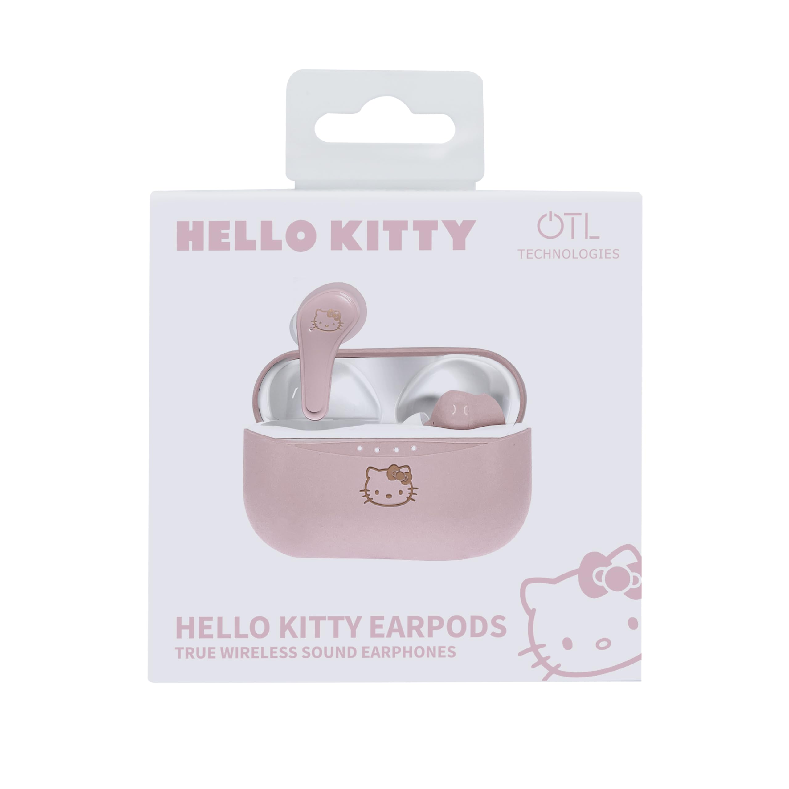 OTL Technologies HK0856 Hello Kitty Wireless Earphones with Charging Case