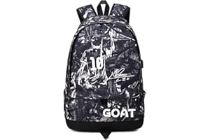 FANWENFENG Soccer Player 10 Luminous Ball Storage Backpack Sports Equipment Depositary Multifunctional Bag For Men Women