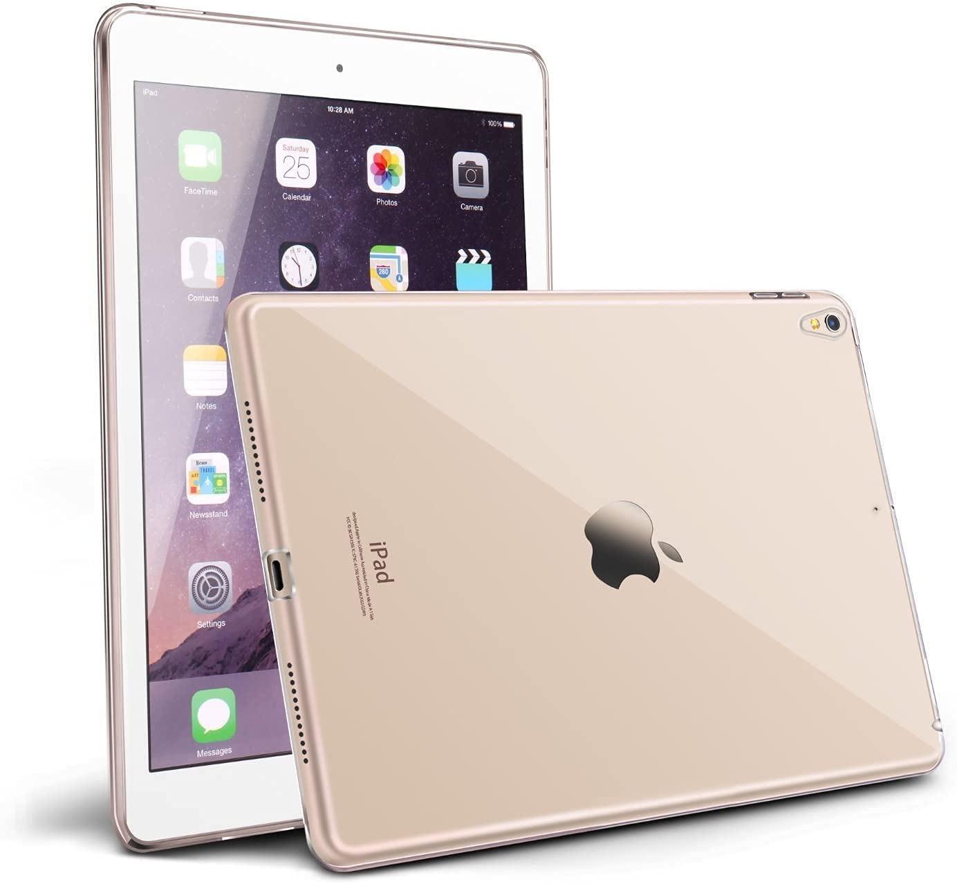 Demacia Asgens iPad Pro 10.5 Case 2017/Air3 (3rd Gen) 2019, Clear Slim Soft TPU Silicone Shockproof Cover for Air 3 (2019) Tablet PC