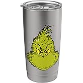 Dr. Seuss Classic Grinch Face Stainless Steel Insulated Tumbler