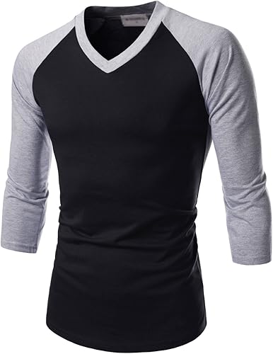 Download Amazon.com: NEARKIN Mens Baseball Tee Shirts Casual V Neck ...