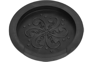 Yechiry Guitar Soundhole Cover, Silicone Sound Hole Cover, Decorative Guitar Accessory with Soft Texture, Ideal for Guitarist