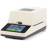 U.S. Solid Moisture Analyzer - 0.01 g, 0.1% Readability Moisture Balance for Lab Test Analysis, 5-inch Touch Screen