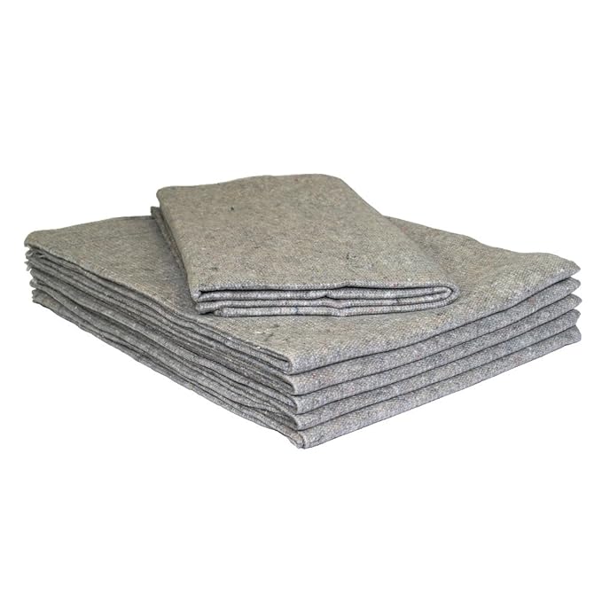 10 Möbeldecken Umzugsdecken 130 x 200 cm Packdecken Lagerdecken für