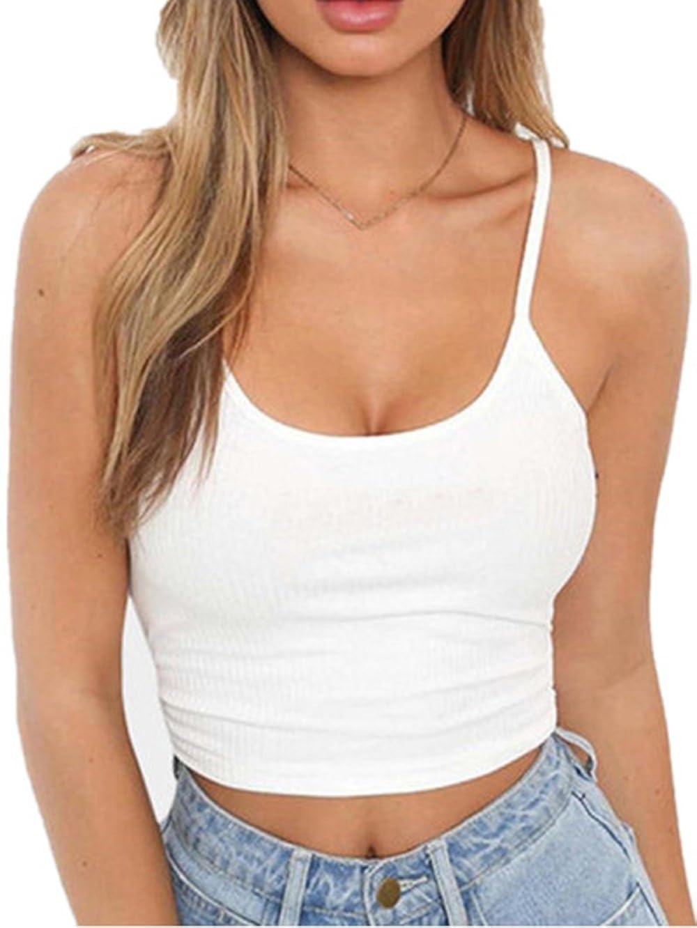 hot women in tank tops