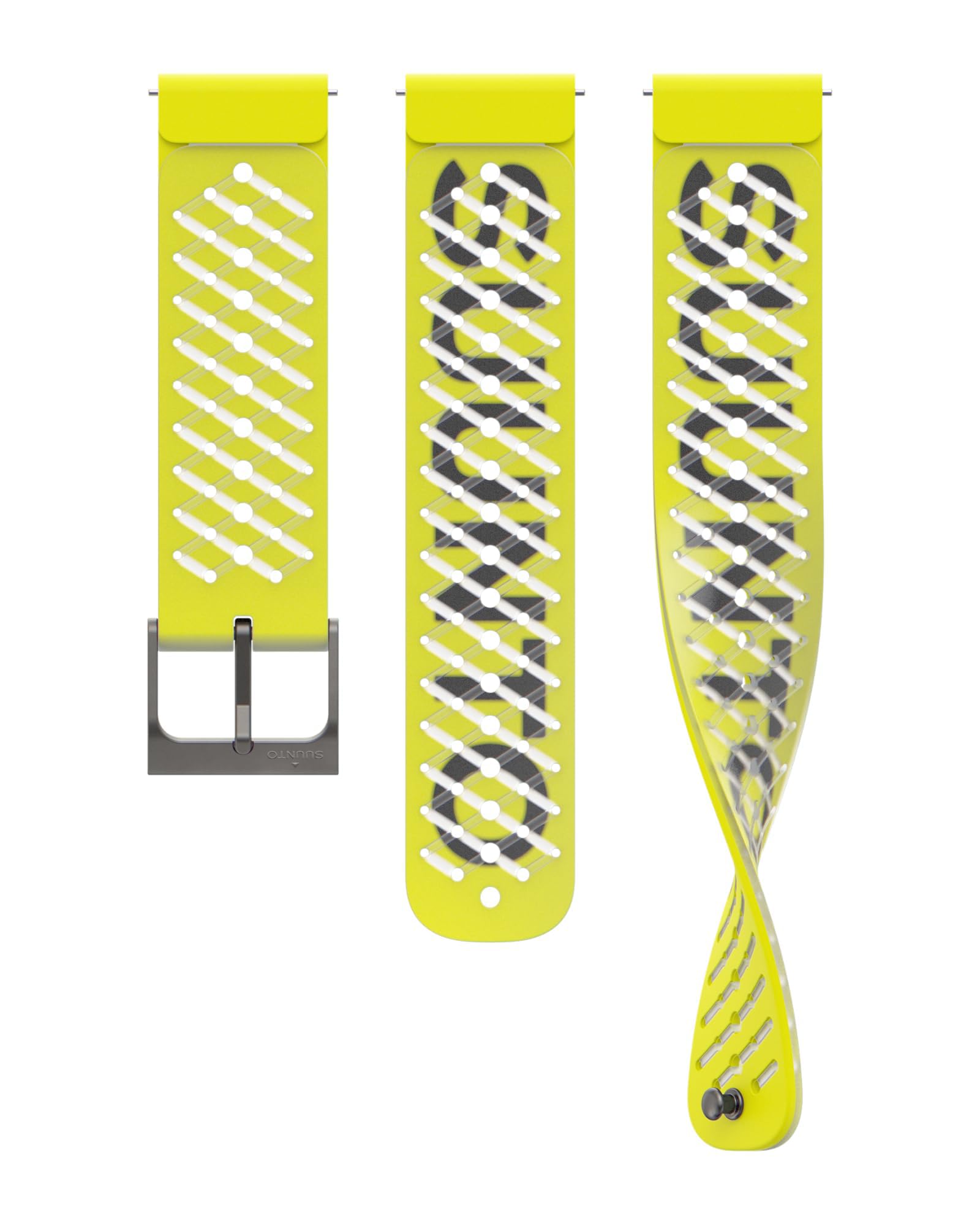 SUUNTO 22 ATH5 SILICONE STRAP LEMON YELLOW S+M