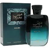 RASASI Hawas Malibu | Fruity, Amber, Musky, Woody - Eau de Parfum Spray Long-Lasting Fragrance for Men, 3.38 Ounce / 100 ml