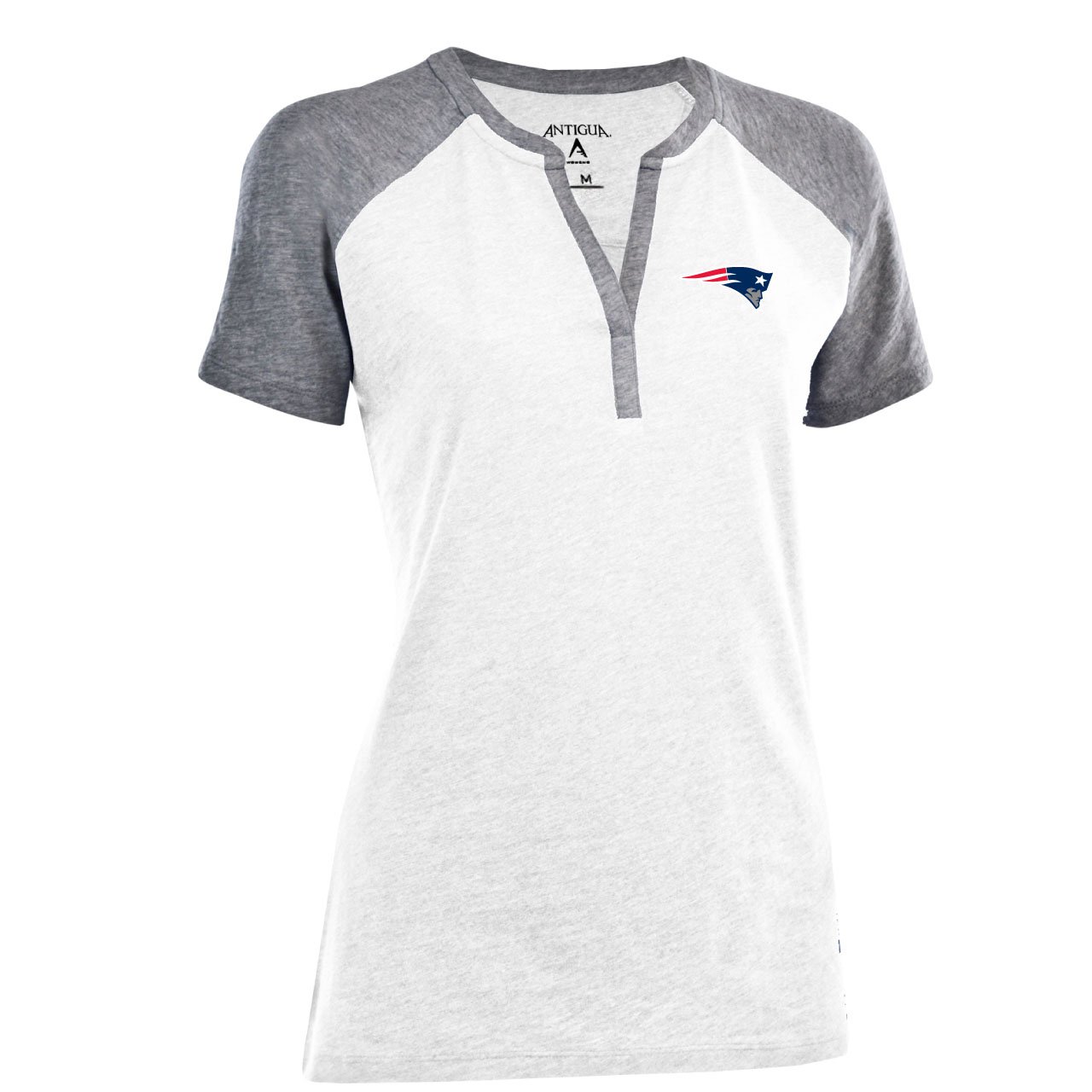 Nfl Women S New England Patriots Shine Jersey Tee White Grey Heather Small Amazon In Clothing Accessories