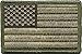 Fixxxer USA Flag - Tactical Patch - Multitan, Hook and loop backing 2" x 3"