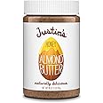 Justin's Honey Almond Butter, No Stir, Gluten-free, Non-GMO, Responsibly Sourced, 16 Ounce Jar