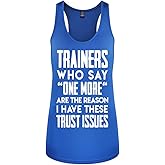 WINGZOO Workout Tank Tops for Women-Womens Funny Saying Fitness Gym Racerback Sleeveless Shirts