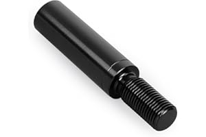 Tongze 2 Inch Shifter Extension, M12x1.25 Gear Shift Knob Extender Lever Compatible for Subaru WRX Ford Toyota Scion, Universal Fits for 5 & 6 Speed Manual Car Truck(Black)