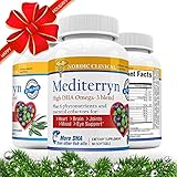 Nordic Clinical - Mediterryn – Omega-3 Supplement – High-DHA Fish Oil – Whole Coffee Fruit Extract – Fresh & Pure – 60 Softgels