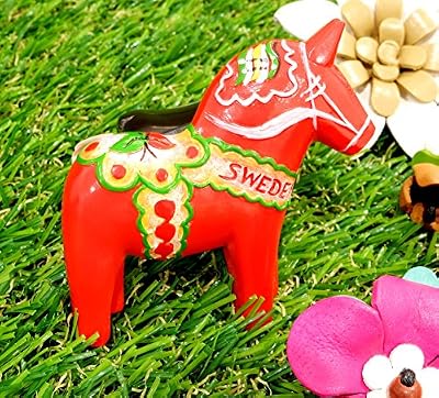 DALA HORSE SWEDEN 3d Fridge Magnet Landmark Souvenir Ceramic Resin Gifts