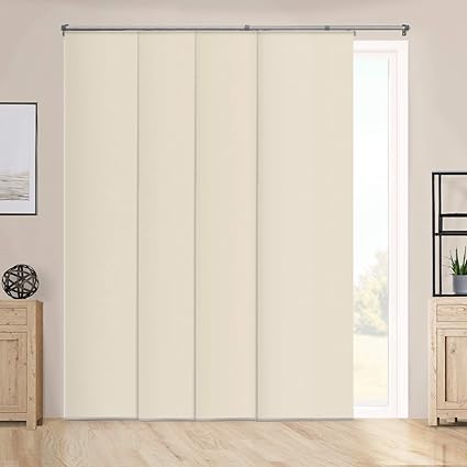 Chicology Cordless Room Darkening Panel Track Blinds Up To 80