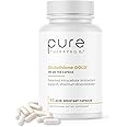Pure TheraPro Rx S-Acetyl Glutathione Gold 200mg | 2 Month Supply Acid-Resistant Capsule | Patented Acetylated Form of Glutathione | Zero Fillers Or Flow Agents | Pharmaceutical Grade, Non-GMO