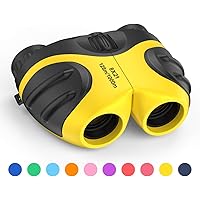 LET'S GO! Binocular for Kids, Compact High Resolution Shockproof 8X Bird Watching Toys Perfect for Outdoor Hiking Games…