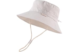 Bamery Baby Toddler Girls Bucket Hat Newborn Sun Hats for Boys Classic Infant Summer UV Protection Hats Kids Beach Cap