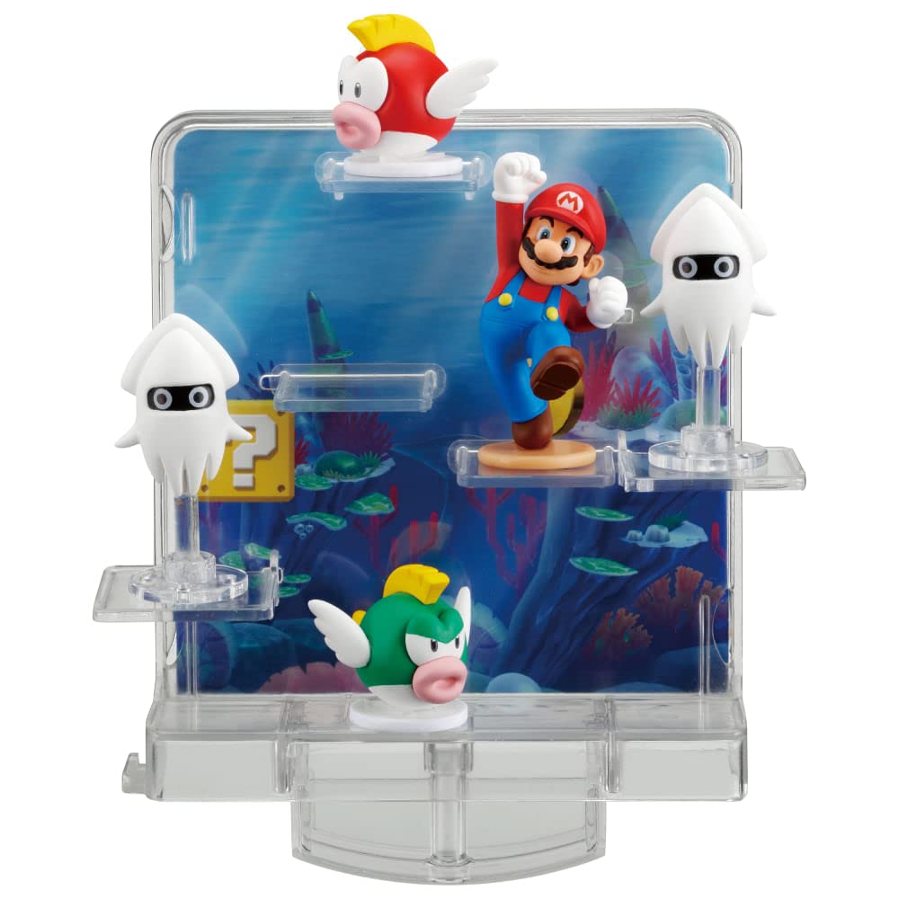 Super Mario Balancing Game Plus Underwater Stage