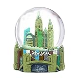 Skyline New York City Snow Globe Souvenir, 3.5