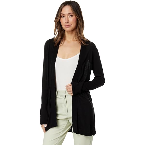 Splendid Women's Long Sleeve Open Wrap Cardigan Sweater