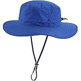Connectyle Sun Hat for Men Women Outdoor UV Protection Safari Hat for Fishing Hiking Gardening Breathable Cowboy Hat UPF50
