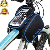 ZLOF Bicycle bag bik eaccessories Phone bag Bike Front Shelf Large Storage Bags waterproof touch screen bags