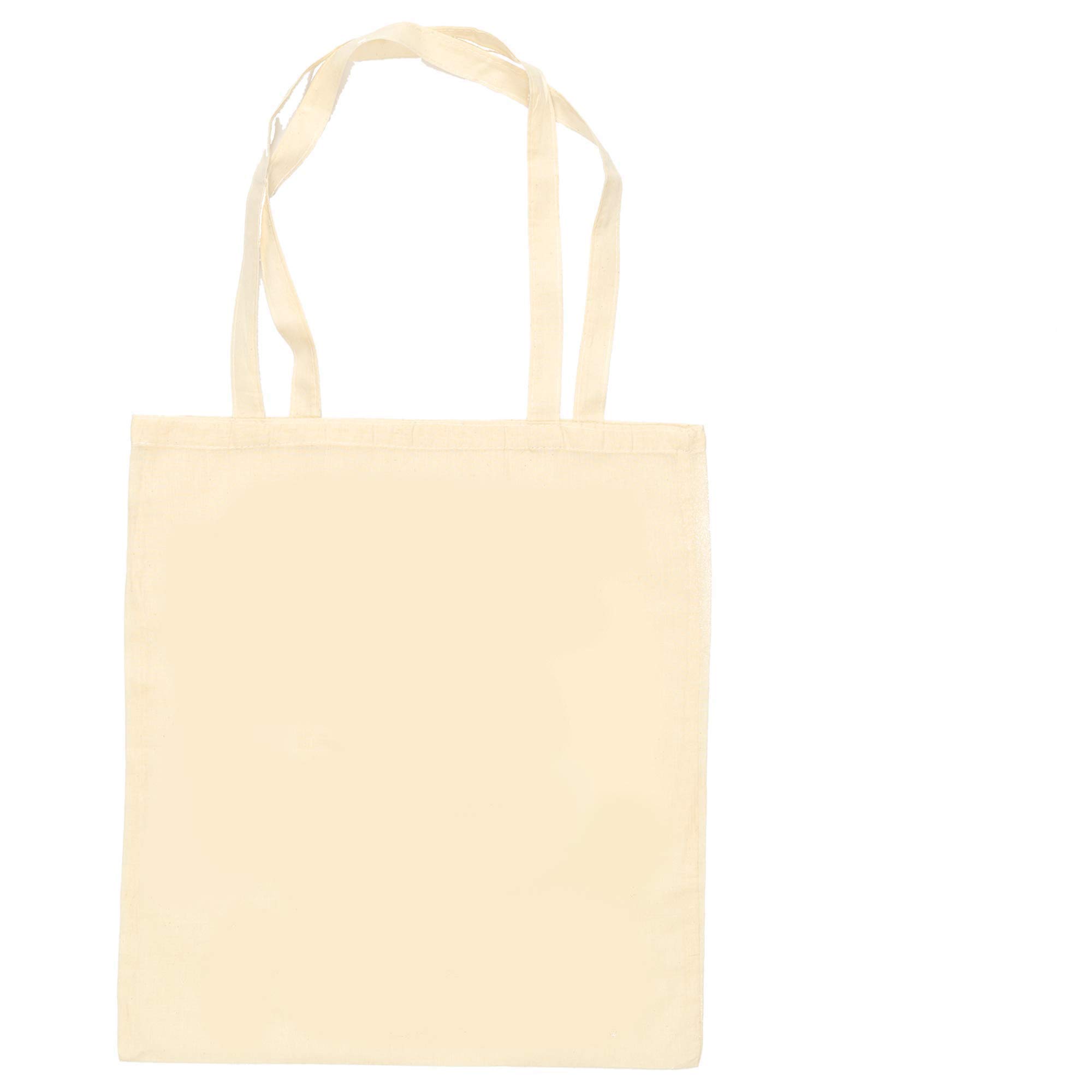 Baker Ross EC1334 Design a Large Fabric Shoulder Bag for Kids to Decorate and Personalise (Pack of 3), Calico, 43cm x 38cm