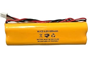 BATTERY HAWK All Fit E1021R D-AA650Bx4 0120859 Ni-CD AA 650mAh 4.8V EJW-NI-CAD 800mah D-AA650B-4 Exit Sign Emergency Light Battery Pack