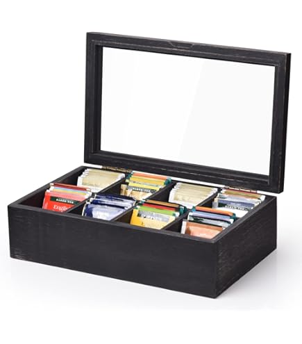 Boîte à thé avec compartiments flexibles | Je commande ! | home24 Boîte à thé avec compartiments flexibles | Je commande ! | home24