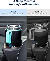 JOYTUTUS Large Stable Cup Holder Expander for