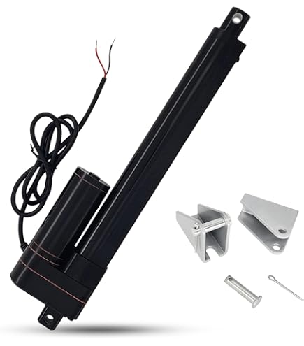 VEVOR 12V Linear Actuator, 152.4mm Stroke IP65 Waterproof Linear Actuator 3000n 5mm S Motion Actuators With Mounting Brackets For Solar Trackers Industrial Machinery Door Opener P 010527291636