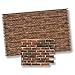 Dollhouse Miniature Antique Brick Wall Material by World Model Miniatures