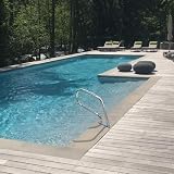 hzexun Stainless Steel Swimming Pool Hand Rail Quick Mount Base 81cm view 4