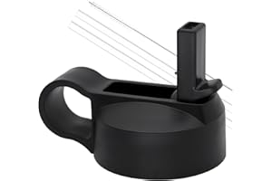 Ouharty Replacement Straw Lid for Hydroflask Wide Mouth Water Bottle, Top Lids with Straw for Hydro Flask Accessories, Replacement Straw Cap for Hydroflask 32 40 64 oz Wide Mouth Bottle