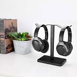 Avantree HS908 Dual Headphone Stand Desk Gaming Headset Holder Mount Hanger view 2