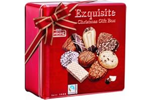 ONE CANDY WAY Lambertz European Cookie Tin For Valentine’s Day – 92 Cookies, 10 Varieties – Ready To Serve And Gift-Ready For Sweetheart Sharing And Office Treats – 26 Ounces