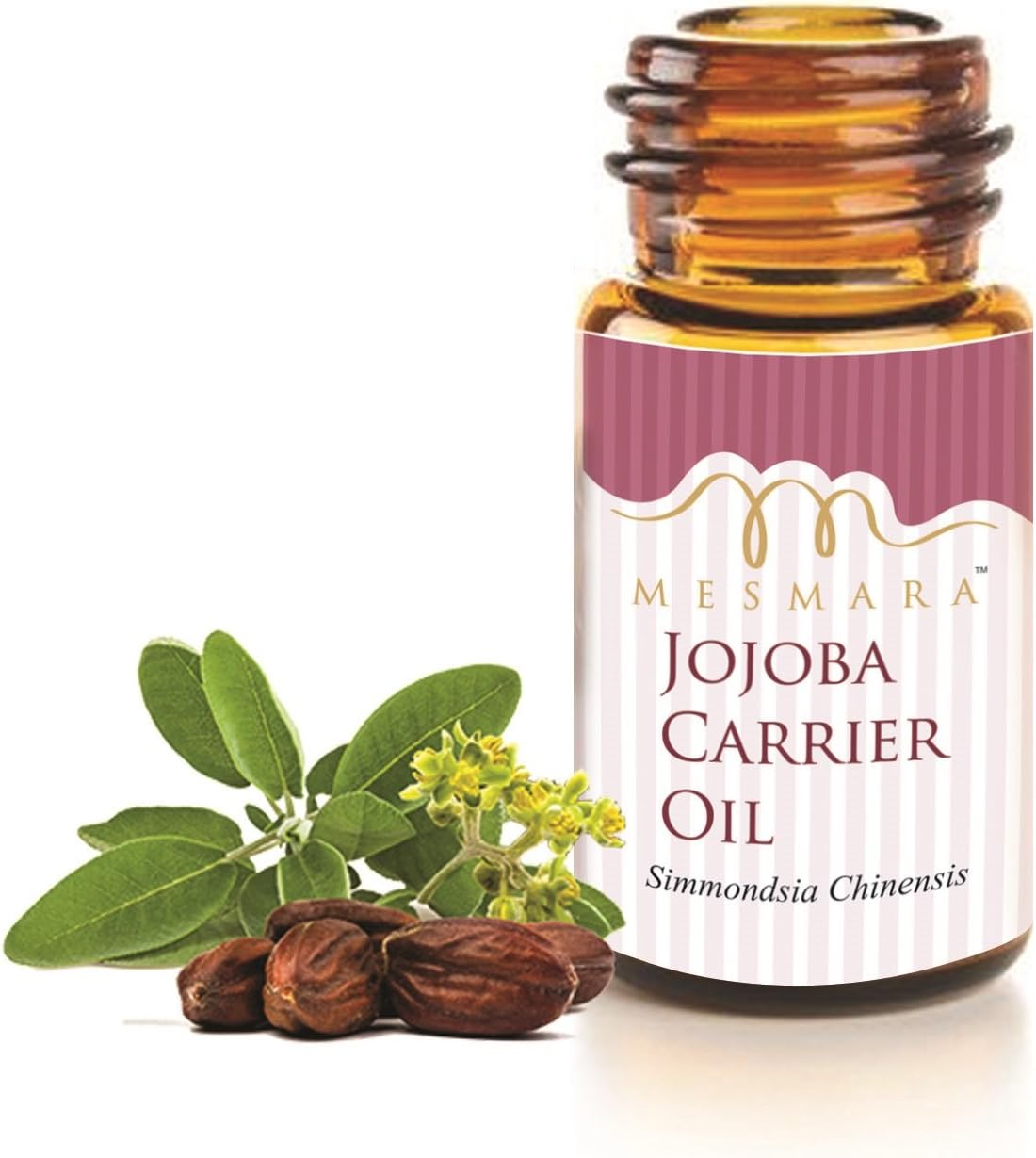 Mesmara Jojoba Carrier Oil 15 ml Cold Pressed 100% Pure Natural & Undiluted