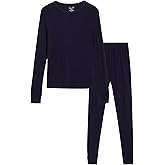 Rene Rofe Girls Thermal Set - 2 Piece Waffle Knit Thermal Top and Long Johns - Thermal Underwear for Girls