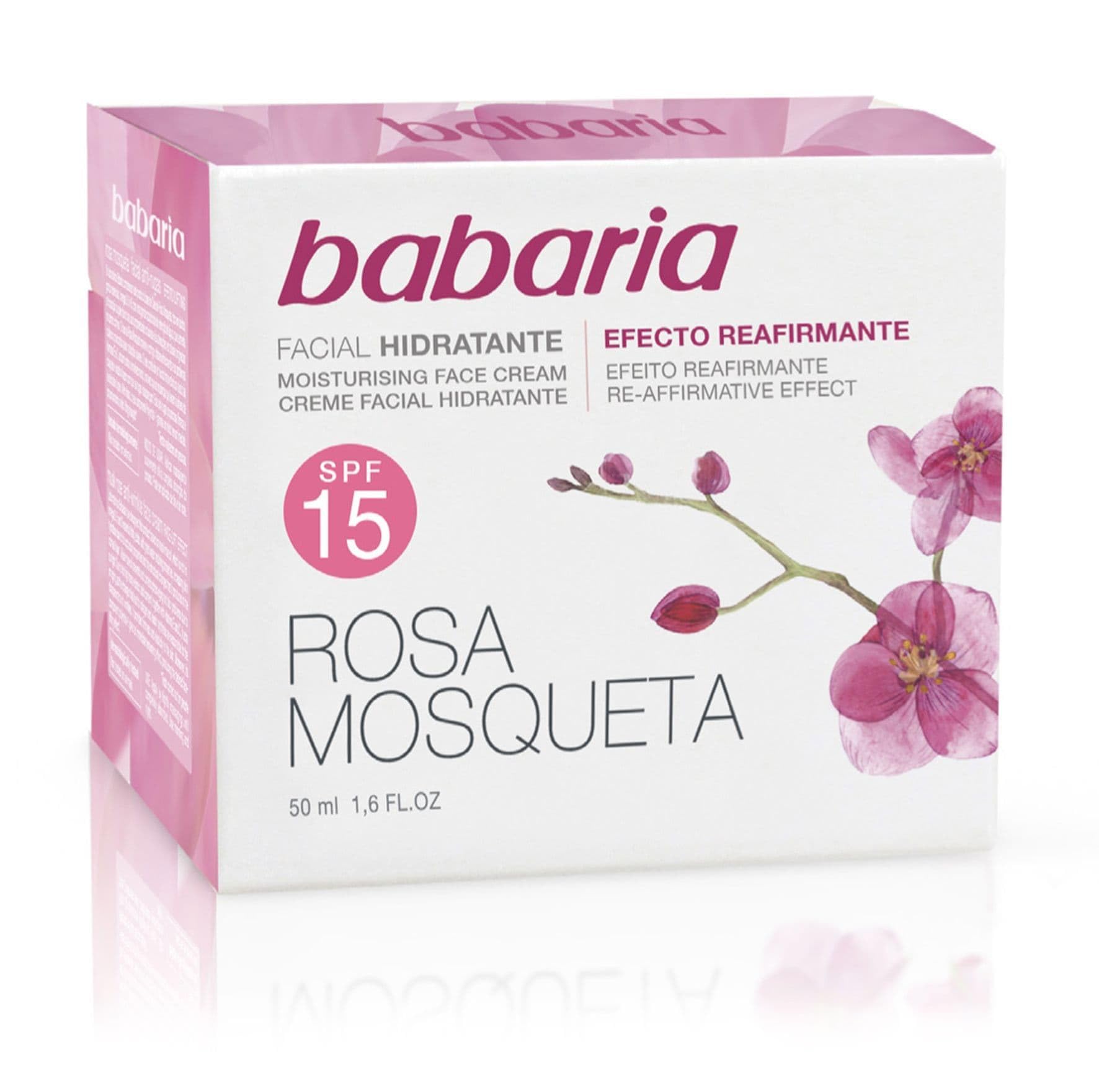 Babaria Rose Hip Oil 24 hour Moisturising Face Cream 50ml
