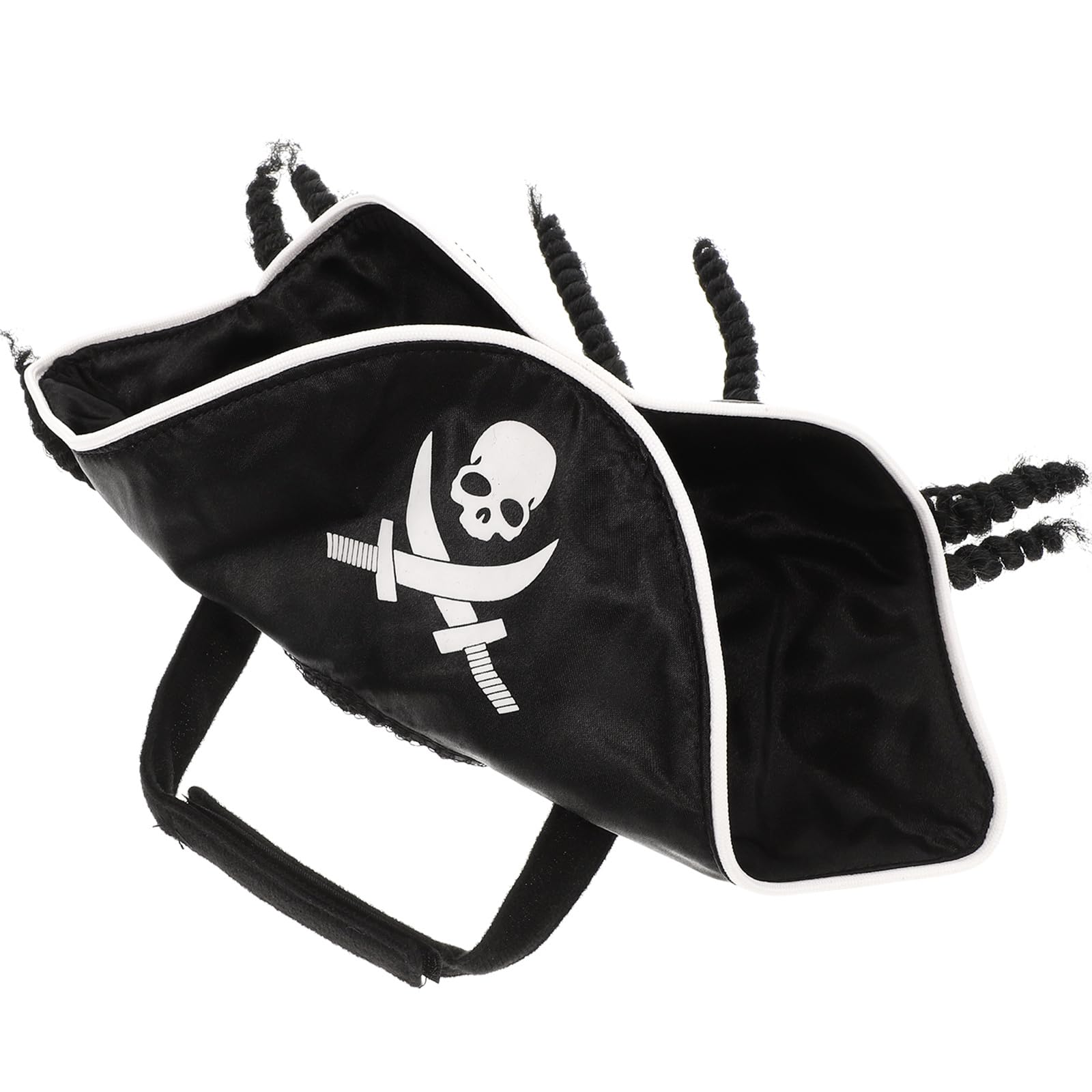 Yardwe Pet Pirate Hat Dog Cat Captain Cap Dog Halloween Costume Halloween Party Hat Dress Up Costume Accessories