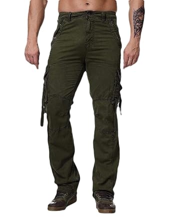 Securiuu Bdu Pantalones Militares Casuales De Algodon Camuflados