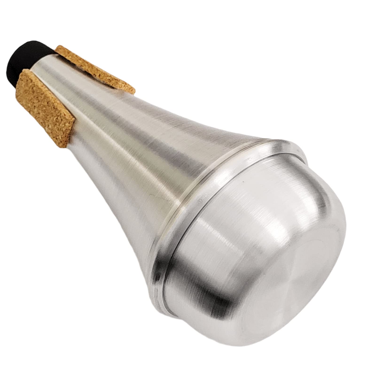 Practice Trumpet Straight Silencer Aluminum Musical Instrument Part Set