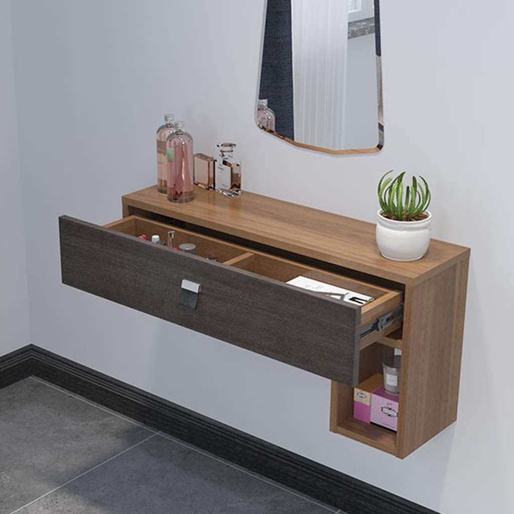Floating shelf Bedside Vanity Dressing Table Floating Wall Table